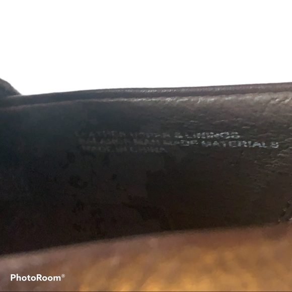 BORN Women’s Brown Leather Heeled Shoes - Picture 8 of 8